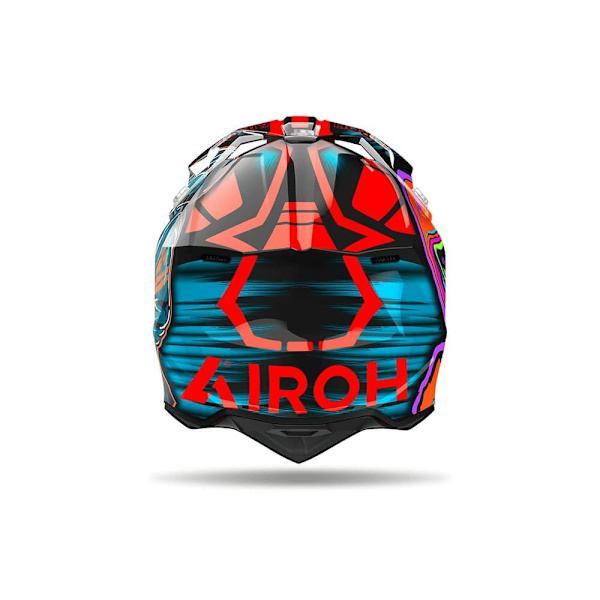 Airoh Wraaap Cyber Offroadhjelm Flerfarvet M