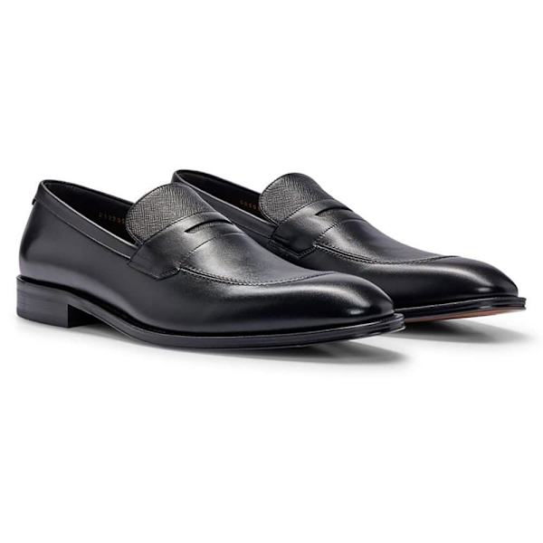Boss Loafers Derrek Buct 10246727 Sort EU 42 1/2 Mand