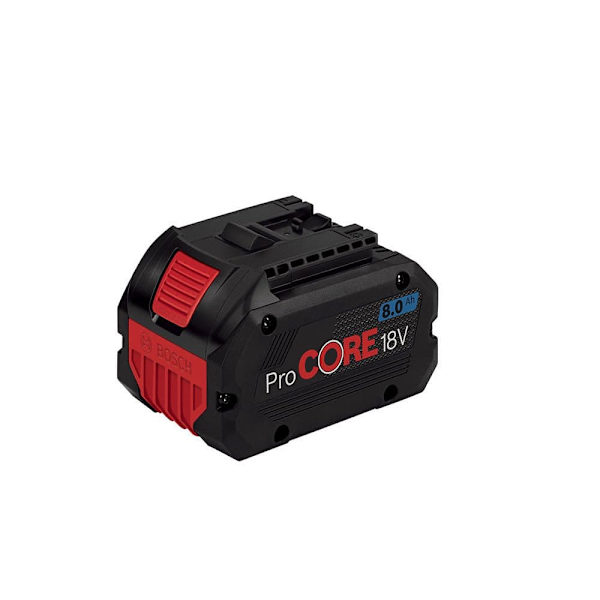 Bosch Professional Batteri Gba 18v 8.0ah Procore Rød