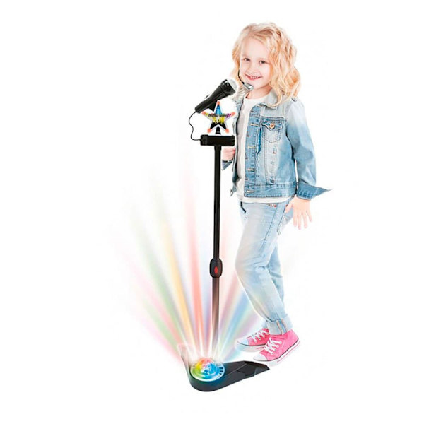 Deqube Mikrofonskiva Karaoke Flerfärgad 3-6 Years