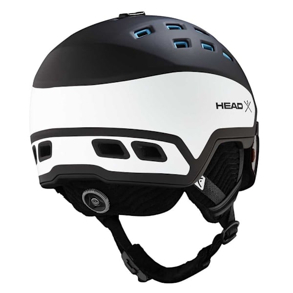 Head Kypärä Radar Visor Musta XL-2XL / Silver-Red/CAT2