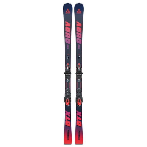 Fischer The Curv Dtx M-track+rsx 12 Gw Powerrail Alpint Skidpaket Rosa 178
