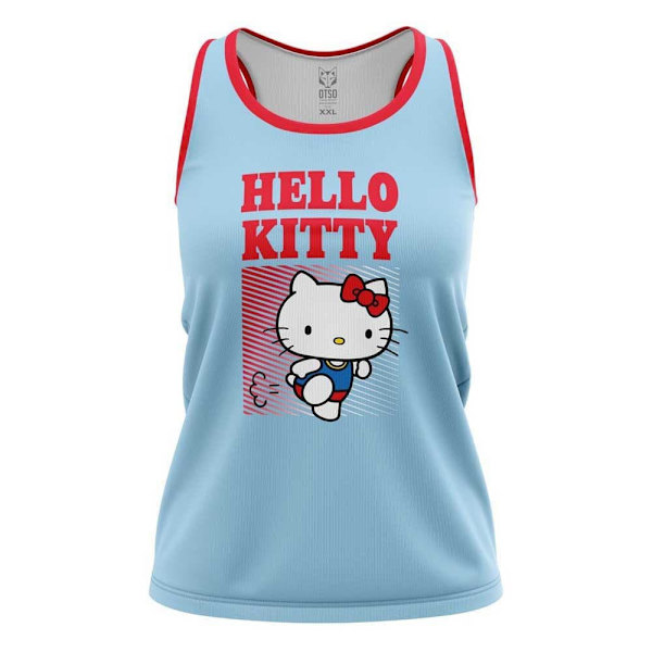 Otso Hello Kitty Stripes Hihaton T-paita  2XS Nainen