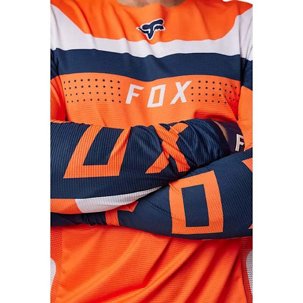 Fox Racing Mx Flexair Efekt Pitkähihainen Trikoo Oranssi L Mies