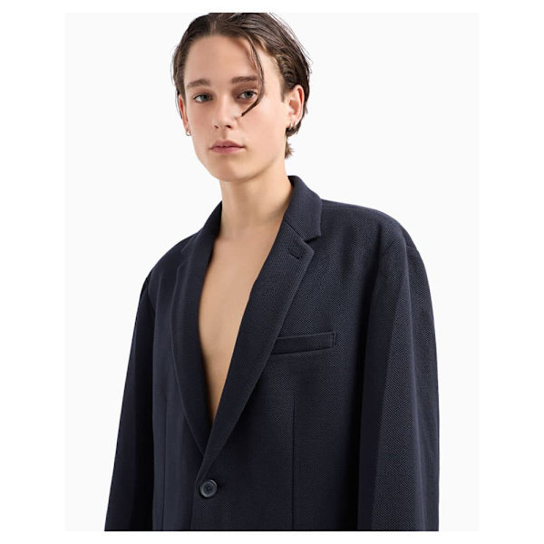 Armani Exchange 8nzg43_znuaz Blazer Blå 42 Man