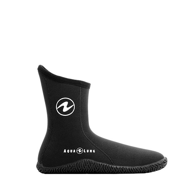 Aqualung Nilkkasaappaat Echozip 3 Mm Musta EU 50