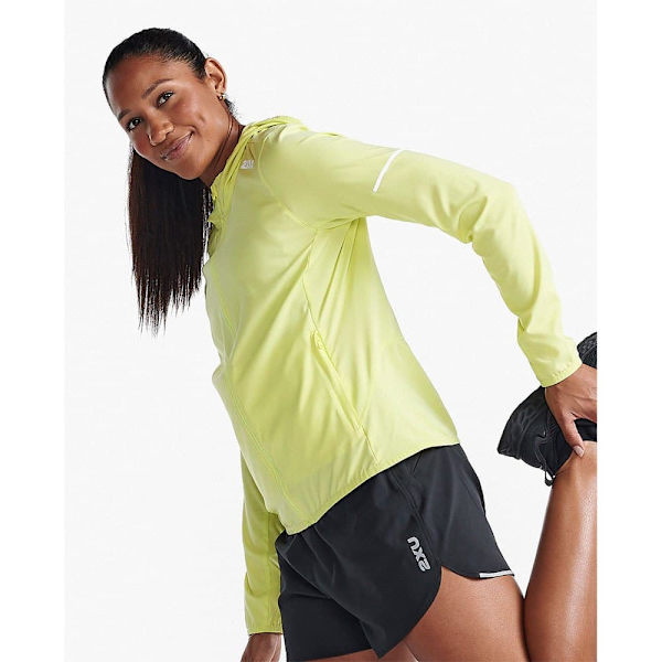2xu Aero Jakke Gul XS Kvinde