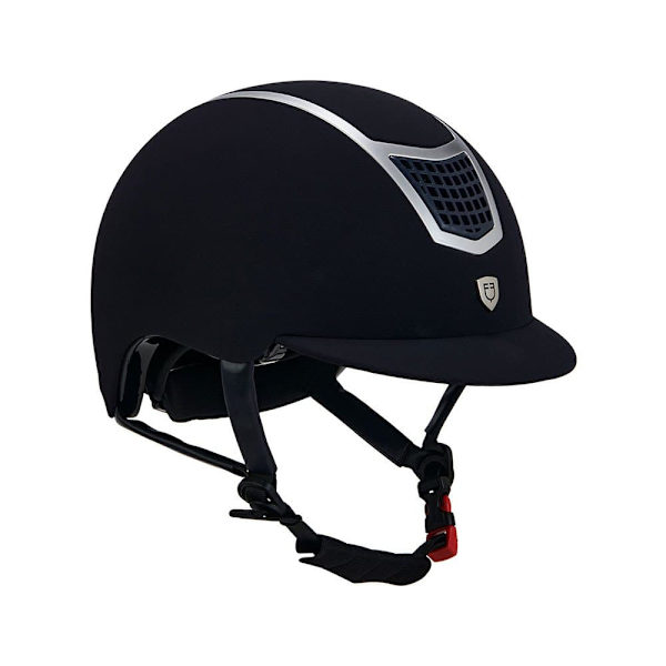 Equestro Hjelm Modello Eclipse Plain Velvet (3 Padding)  59-61 cm