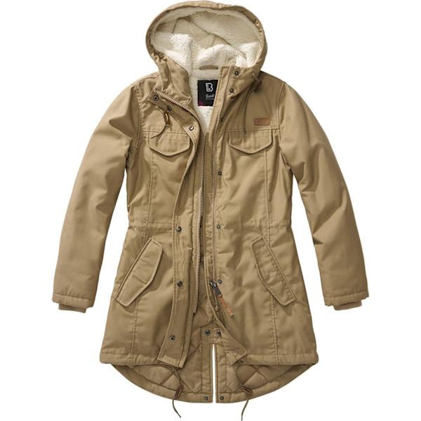 Brandit Parkas Marsh Lake Brun XS Kvinna