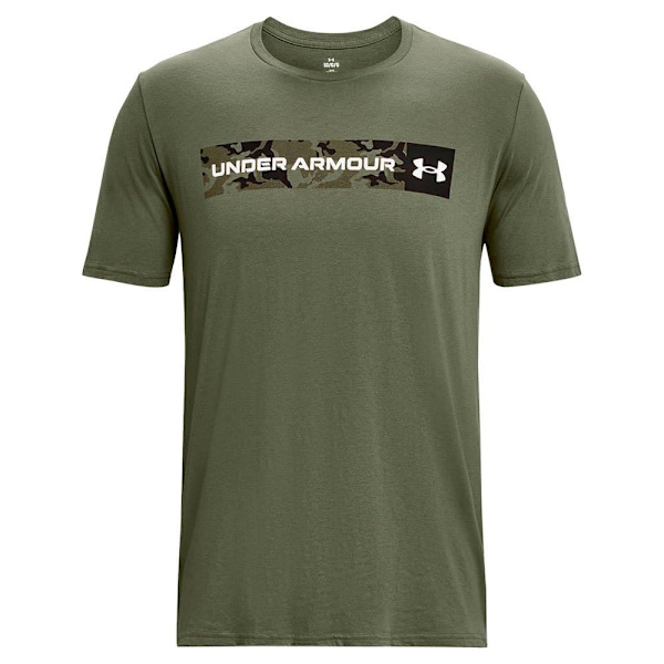 Under Armour 1376830 T-shirt Med Korta ärmar Grönt L Man