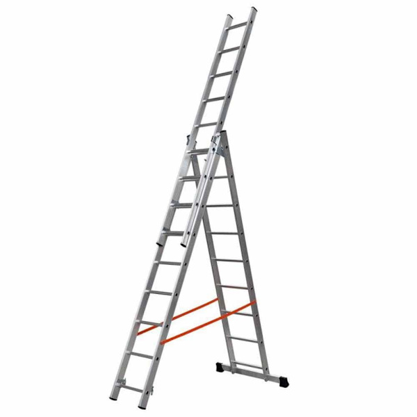 Gierre Trin Leddelt Aluminiumsstige Modula Al415 3x9 Søvfarvet