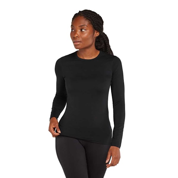Icebreaker Merino Core Heavyweight Langærmet Baselayer Sort S Kvinde