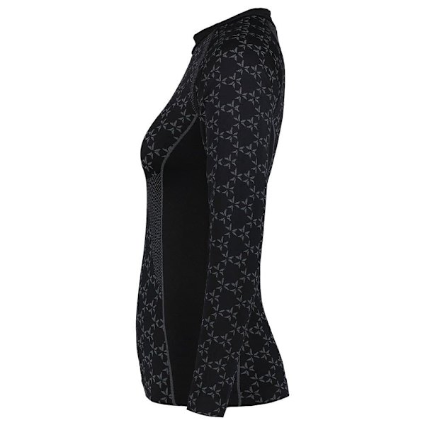 Icepeak Pitkähihainen Baselayer T-paita Isanti Musta M Nainen