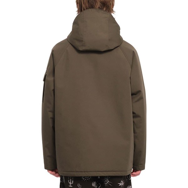 Volcom Stoke Stone Ii 10k Jacka Brun S Man