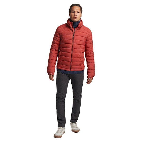 Superdry Jakke Studios Padded Orange M Mand