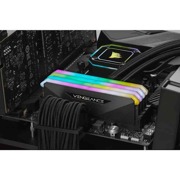 Corsair Vengance Rgb Rt Ryzen 64gb 2x32gb Ddr4 3600mhz Ram-hukommelse
