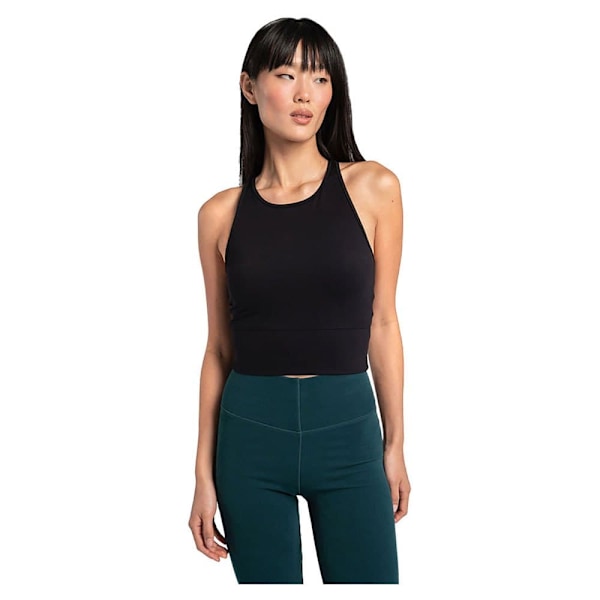 Lole Ärmlös T-shirt Comfort Stretch Svart M Kvinna