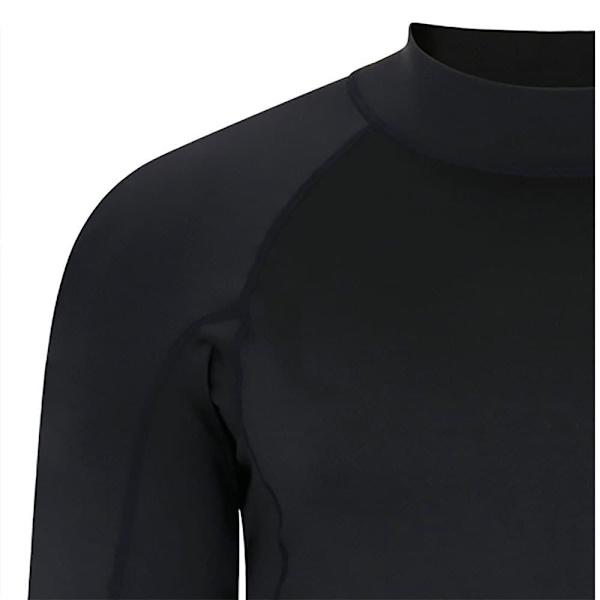 Typhoon Langærmet T-shirt Narin Therma Sort 2XL