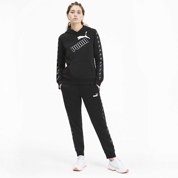 Puma Byxor Amplified Fleece Svart S Kvinna