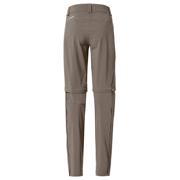 Vaude Bukser Farley Stretch Zo T-zip Ii Grå 40 / Regular Kvinde