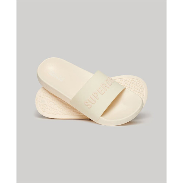 Superdry Logo Vegan Pool Sandaalit Musta EU 36-37 Nainen