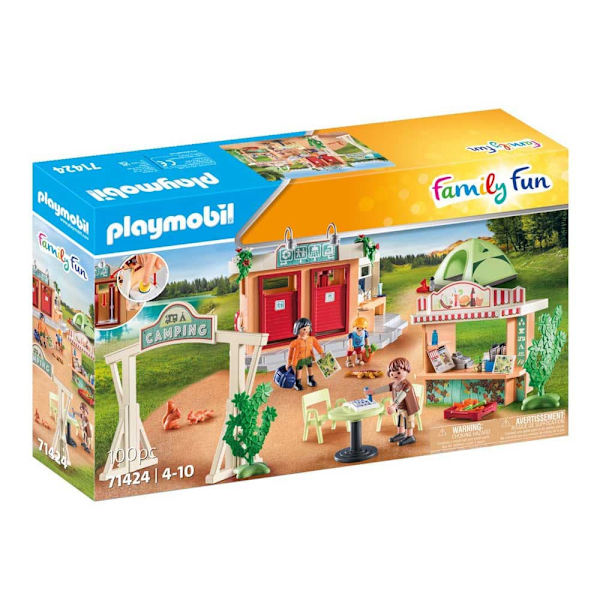 Playmobil Byggeri Spil Camping Flerfarvet