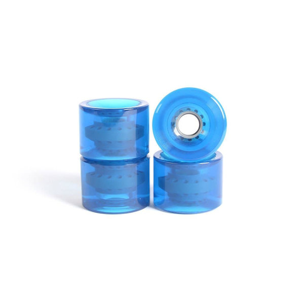 Yocaher Skateboard Hjul Long Blå 70 x 51 mm