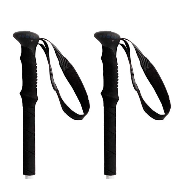 Tsl Outdoor Polakker Hiking Aluminium 3 Cross Twist Sort 63-135 cm