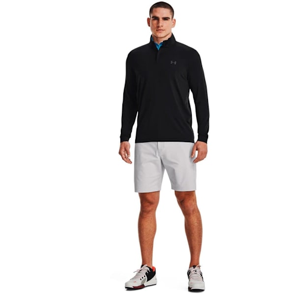 Under Armour Halv Lynlå Sweatshirt Playoff Sort L Mand