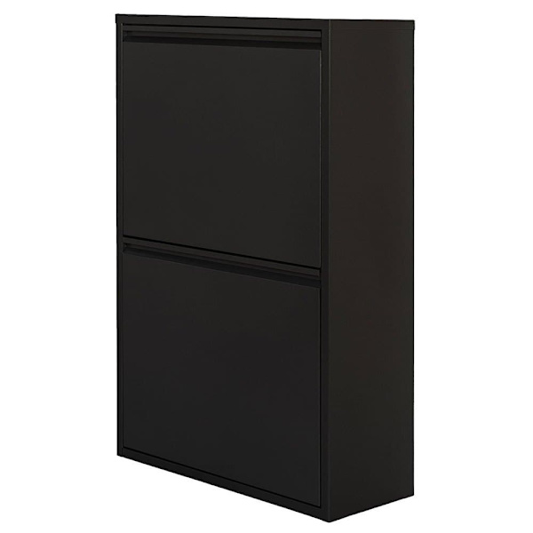 Wellhome Metallisk 4-rums Skraldespand Og Genbrugsbeholder 68l