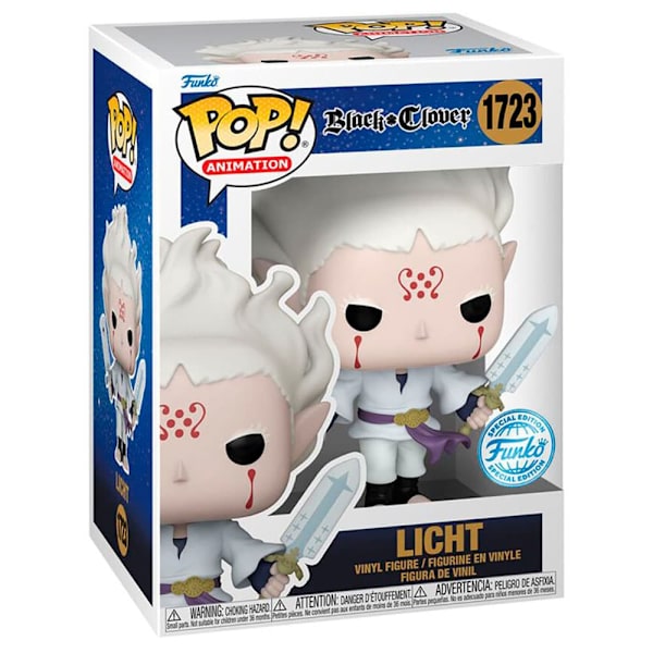 Funko Pop Black Clover Licht Exclusive Figur