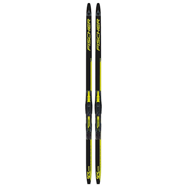 Fischer Nordiske Ski Scs Skate Jr Mounted Sort 131