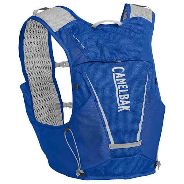 Camelbak Ultra Pro 6l Hydrering Väst+2 Snabbt Stuva Flaska 500ml Blå M