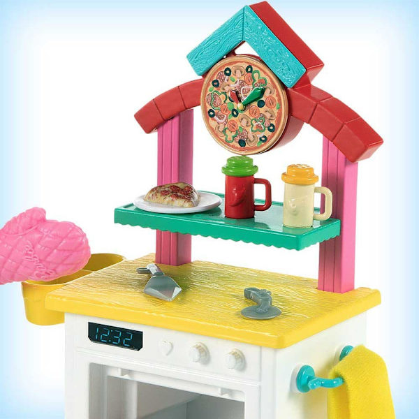 Barbie Voi Olla Pizza Chef Playset Chelsea Monivärinen 3 Years