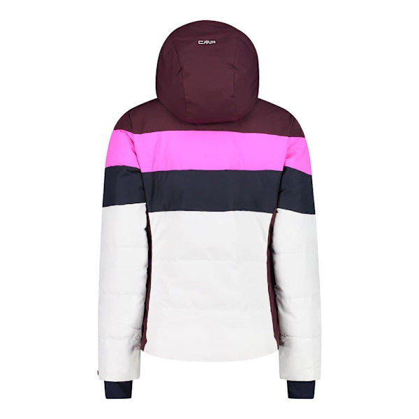 Cmp Jacka Zip Hood 32w0586 Vit,Rosa L Kvinna