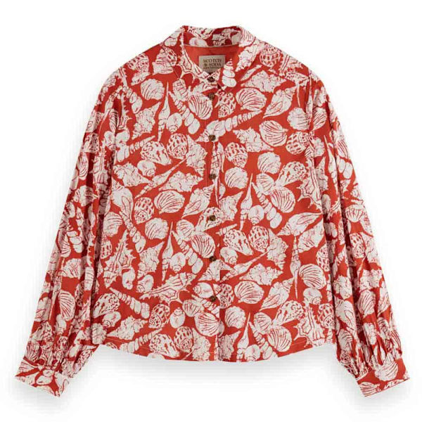 Scotch & Soda Långärmad Tröja Printed Balloon  36 Kvinna