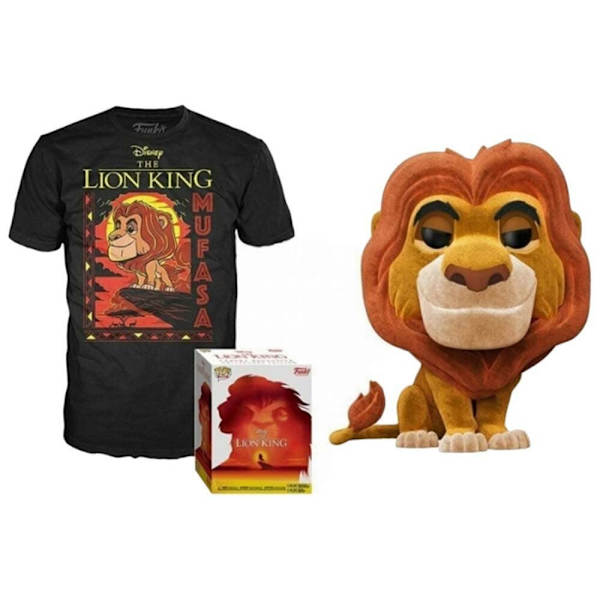 Funko Ja Lyhythihainen T-paita The Lion King Mufasa Pop Monivärinen L