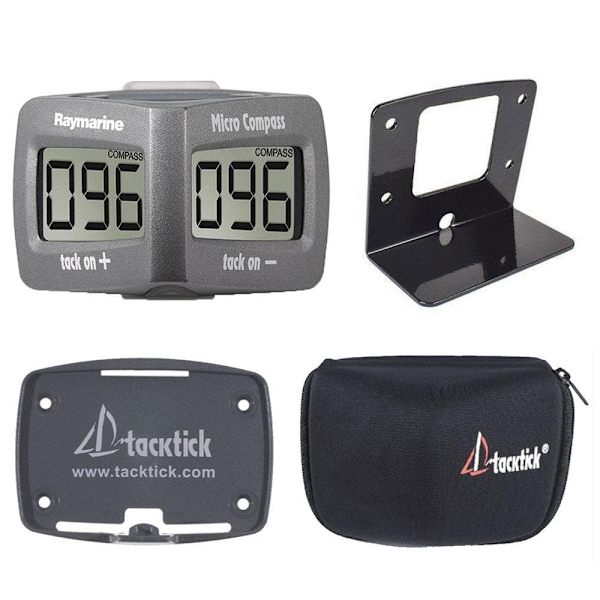 Raymarine Tacktick T060 Micro Compass Kit With Surface Mount Bracket Harmaa