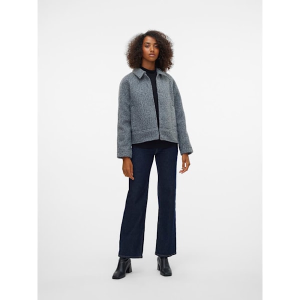 Vero Moda Lara Emilia Short Jacka Grå XS Kvinna