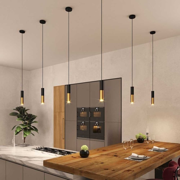 Creative Cables Hængende Lampe Textil Doble Tub-e14 Gylden