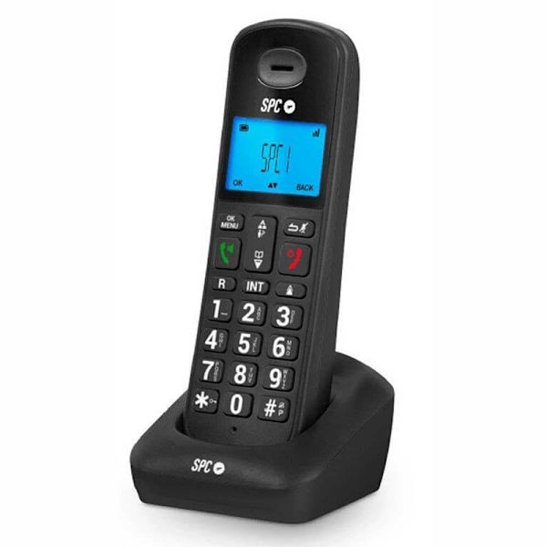 Telecom Fastnet Telefon Gossip 2 Søvfarvet Sort