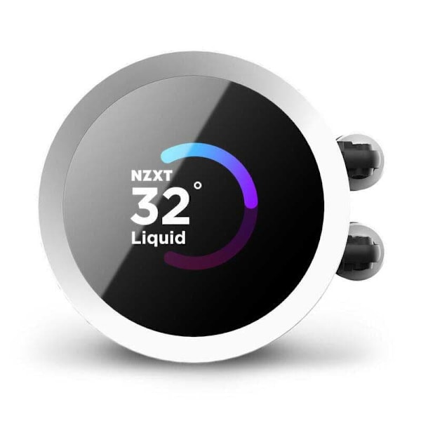 Nzxt Væskekøling Kraken 280 Rgb Vent Rgb Display Lcd Transparent