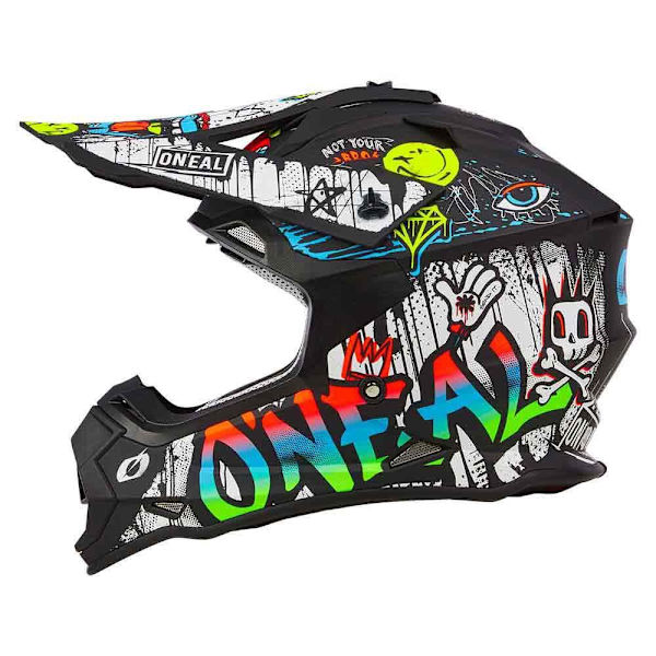 Oneal Motocross Hjelm 2srs Rancid Flerfarvet XL