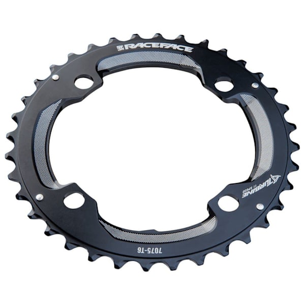 Race Face Kæderring Turbine 104 Bcd Sort 34t