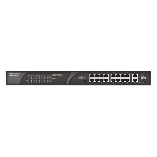 Ruijie Networks Rg-es118s-lp Afbryder Sort
