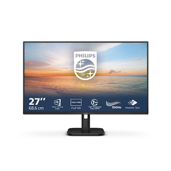 Philips Monitori 27e1n1100a 27´´ Fhd Ips Led 100hz musta