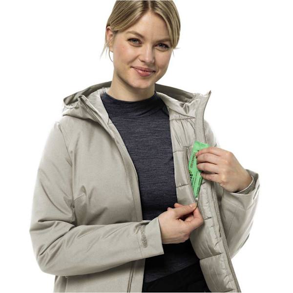 Jack Wolfskin Stirnberg Ins Parka Beige XL Kvinna
