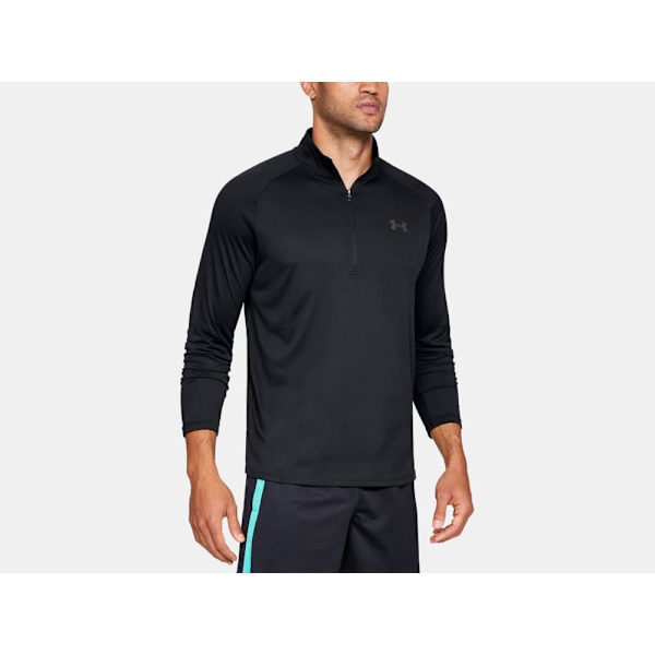 Under Armour Top À Ches Longues Tech™ 2.0 ½ Zip Musta XL / Regular Mies