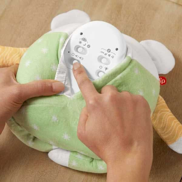 Fisher Price Portugisisk Version Teddy Meditation Mouse Gul
