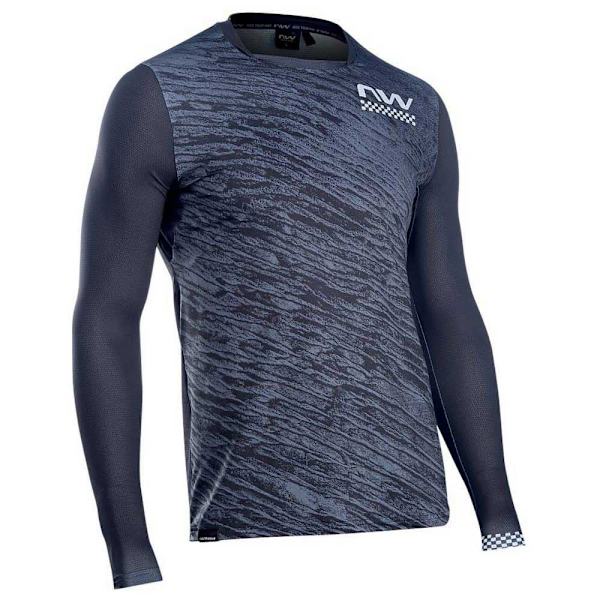 Northwave Pitkähihainen Jersey Bomb Sininen XL Mies